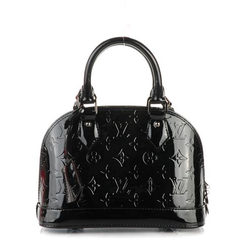 louis vuitton vernis alma bb noir magnetique|Louis Vuitton Magnétique Monogram Vernis Alma BB .